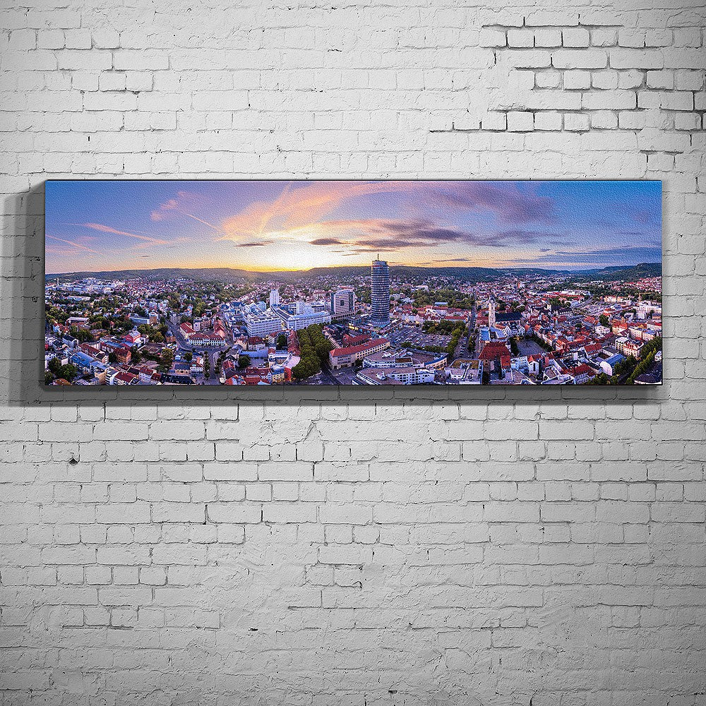 Die Skyline von Jena mit Eichplatz (BNR 609)
