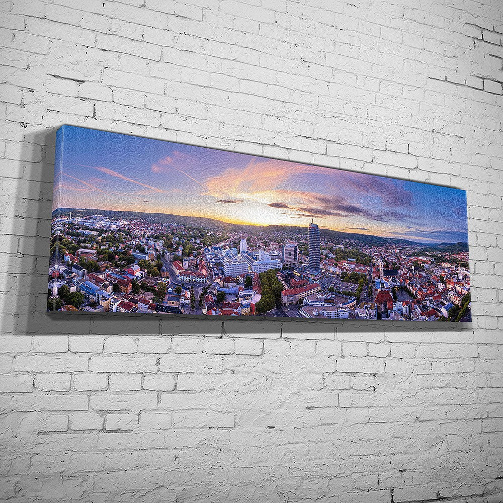 Die Skyline von Jena mit Eichplatz (BNR 609)