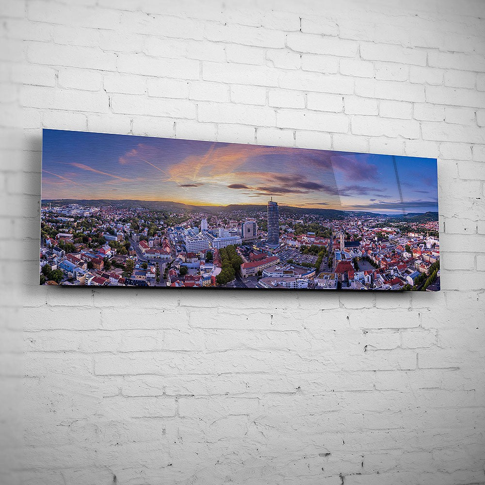 Die Skyline von Jena mit Eichplatz (BNR 609)