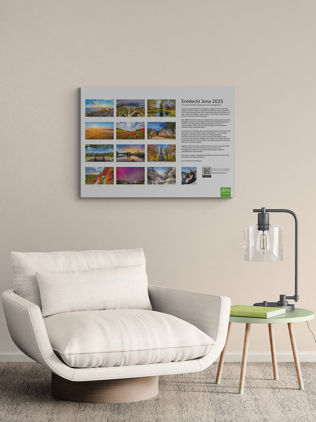 Jena Wand-Kalender 2025 | A2