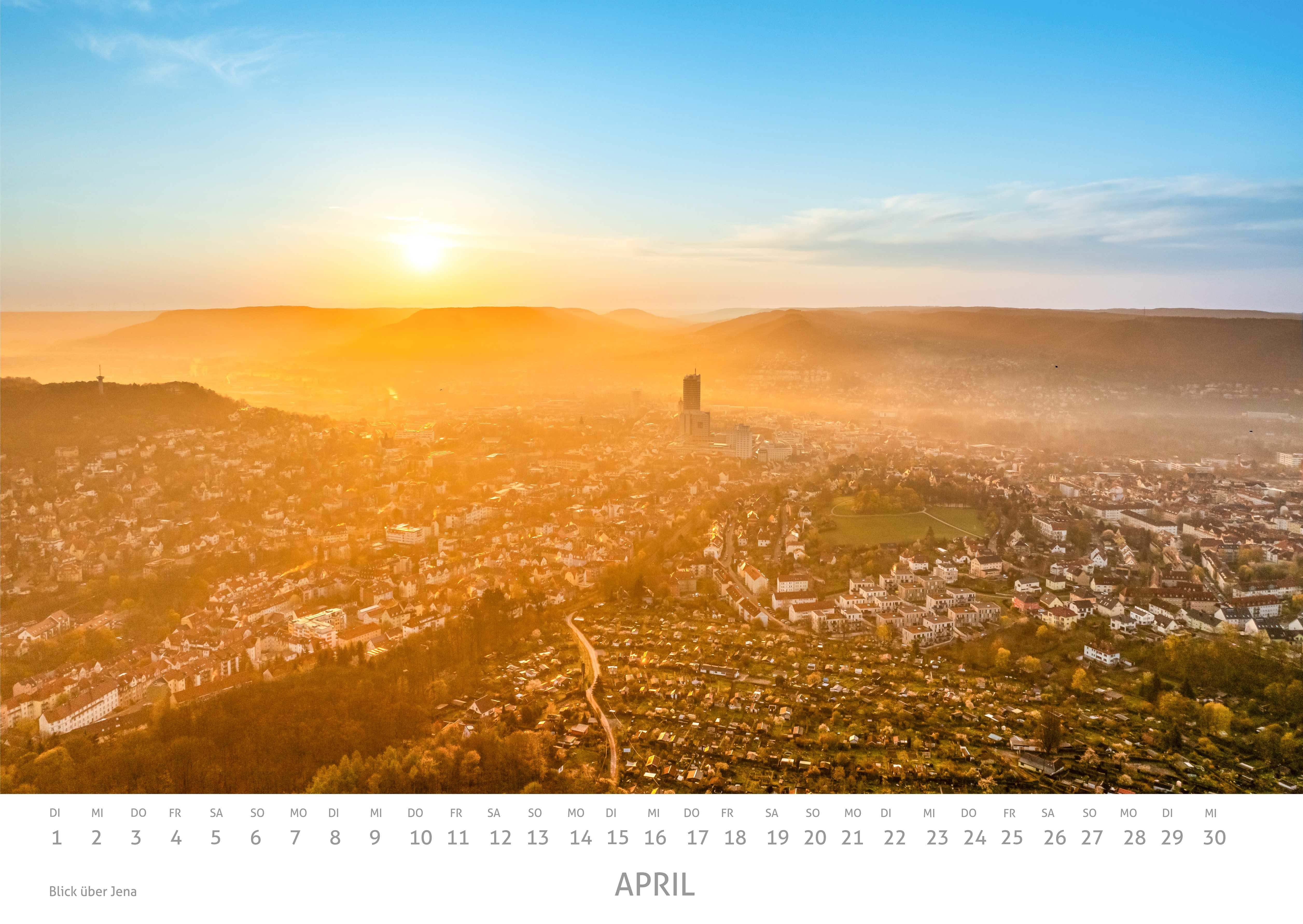 Jena Wand-Kalender 2025 | A2