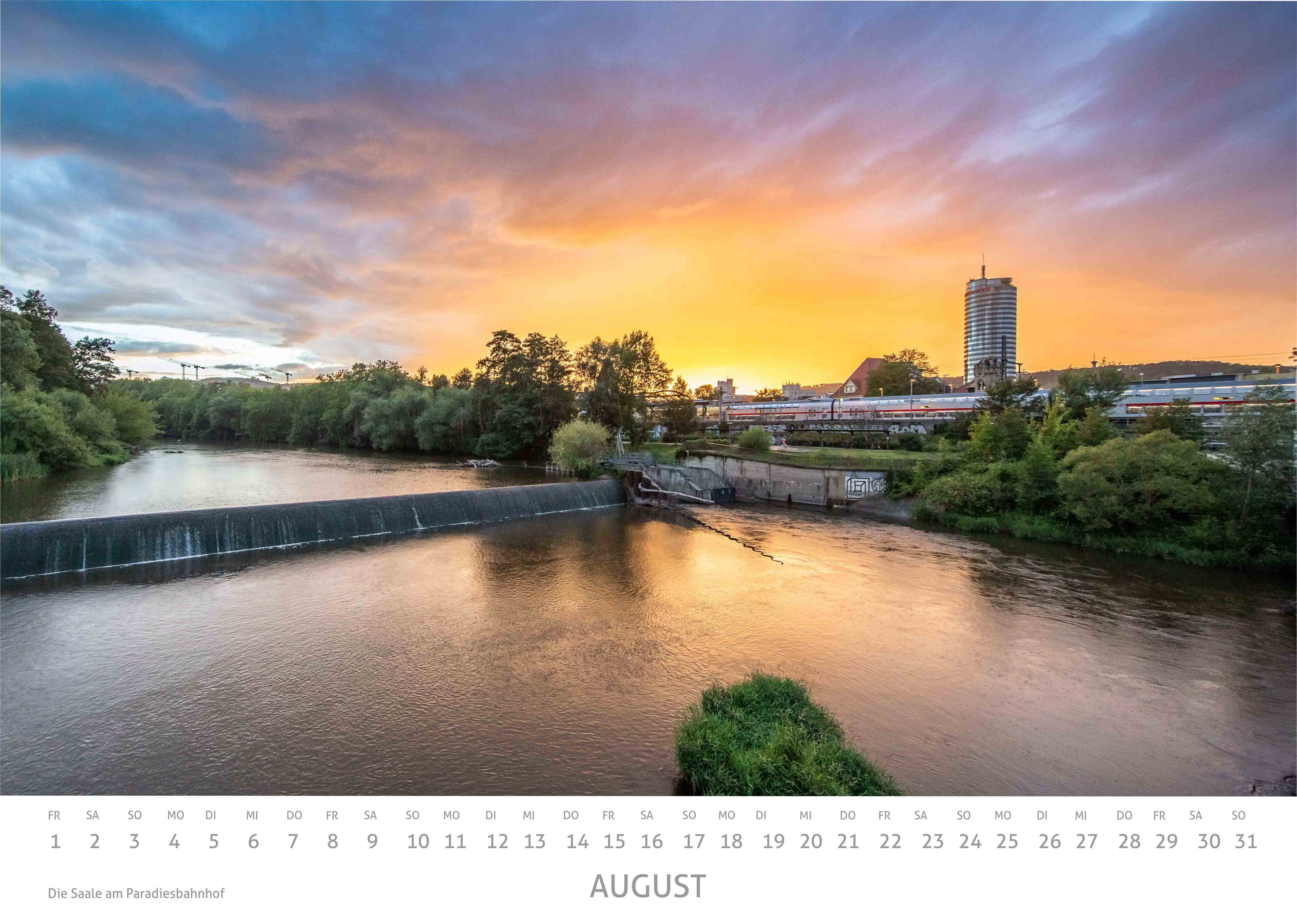 Jena Wand-Kalender 2025 | A2