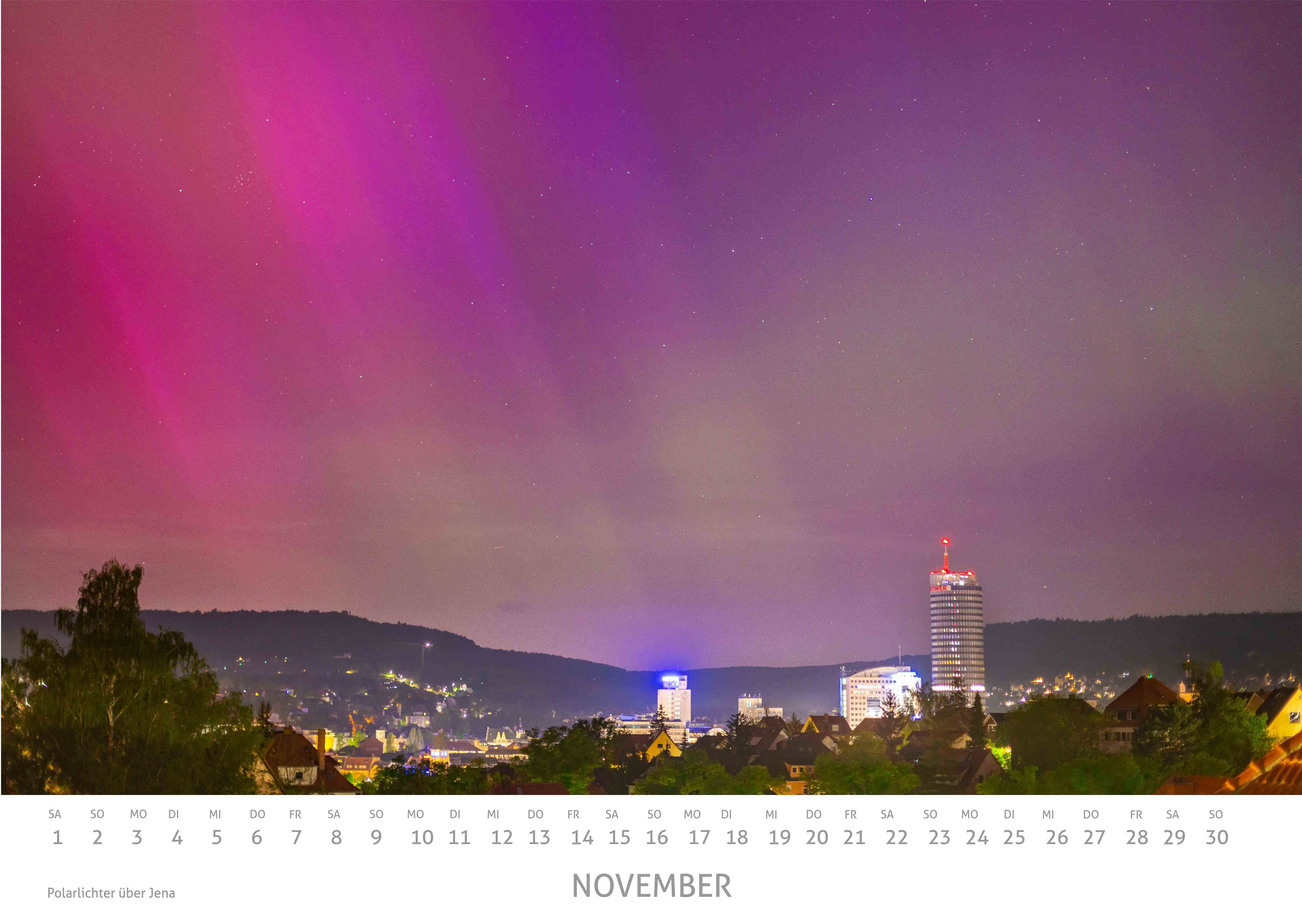 Jena Wand-Kalender 2025 | A2