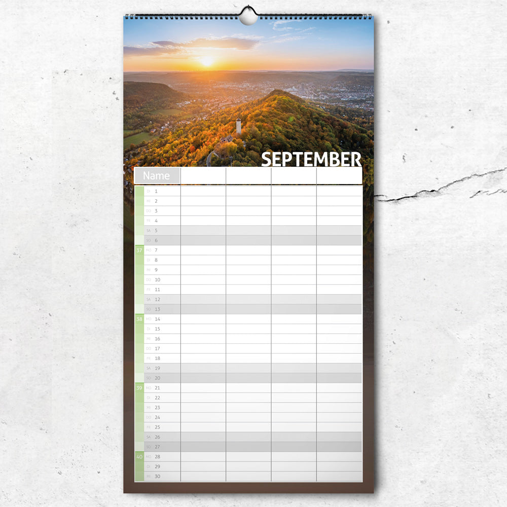 Jena WG- & Familienplaner 2026 | 21x40cm