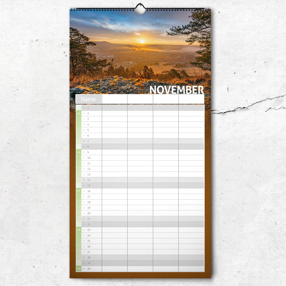 Jena WG- & Familienplaner 2026 | 21x40cm