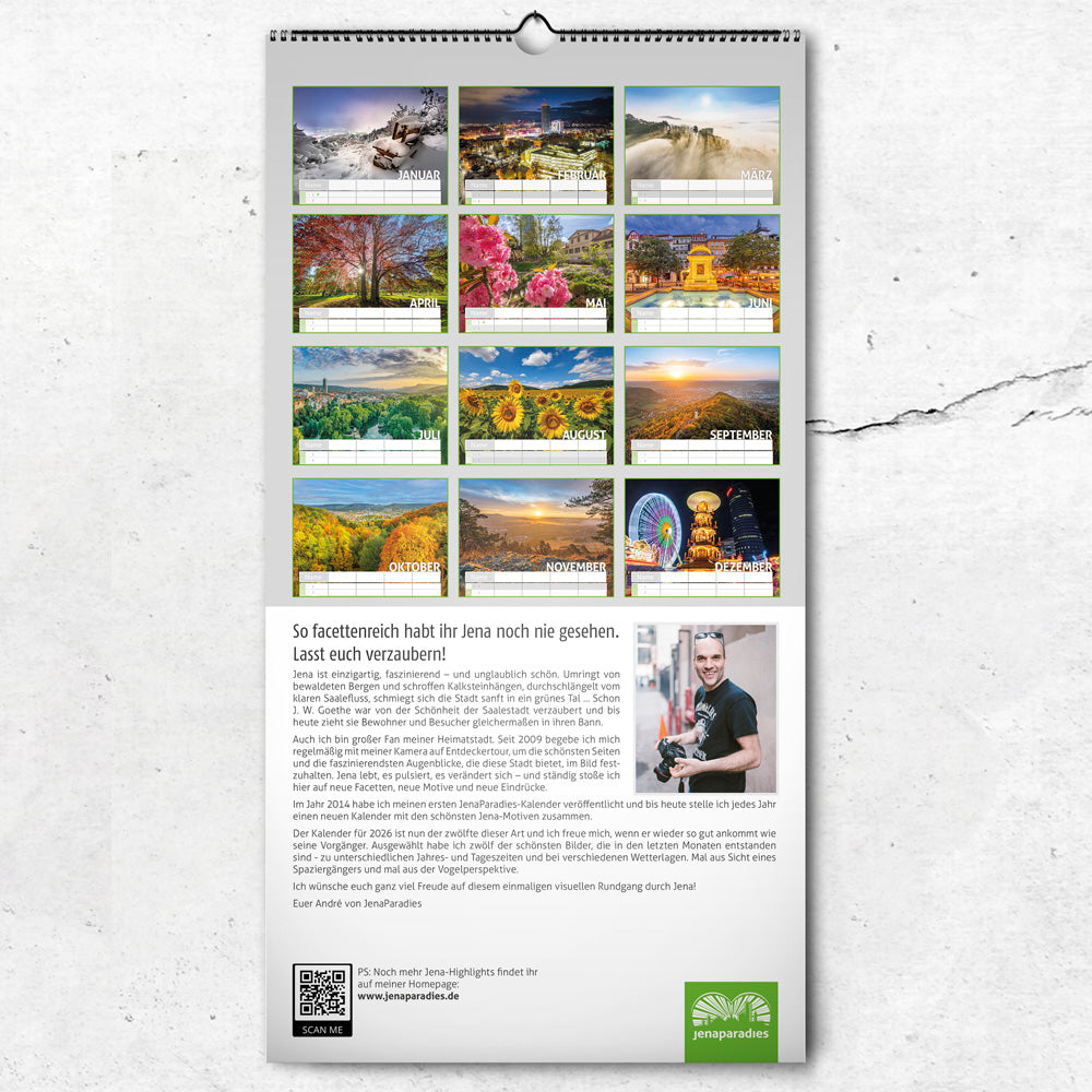 Jena WG- & Familienplaner 2026 | 21x40cm