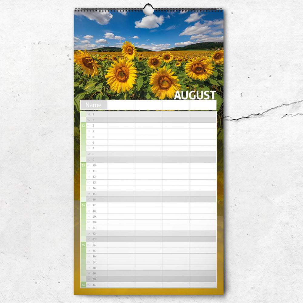 Jena WG- & Familienplaner 2026 | 21x40cm