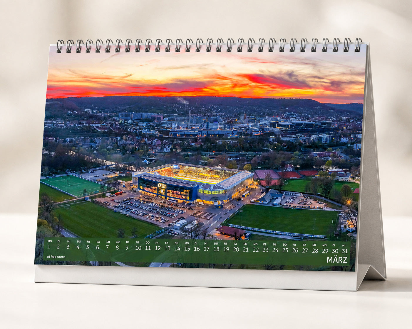 Jena Tischkalender 2027 | A5