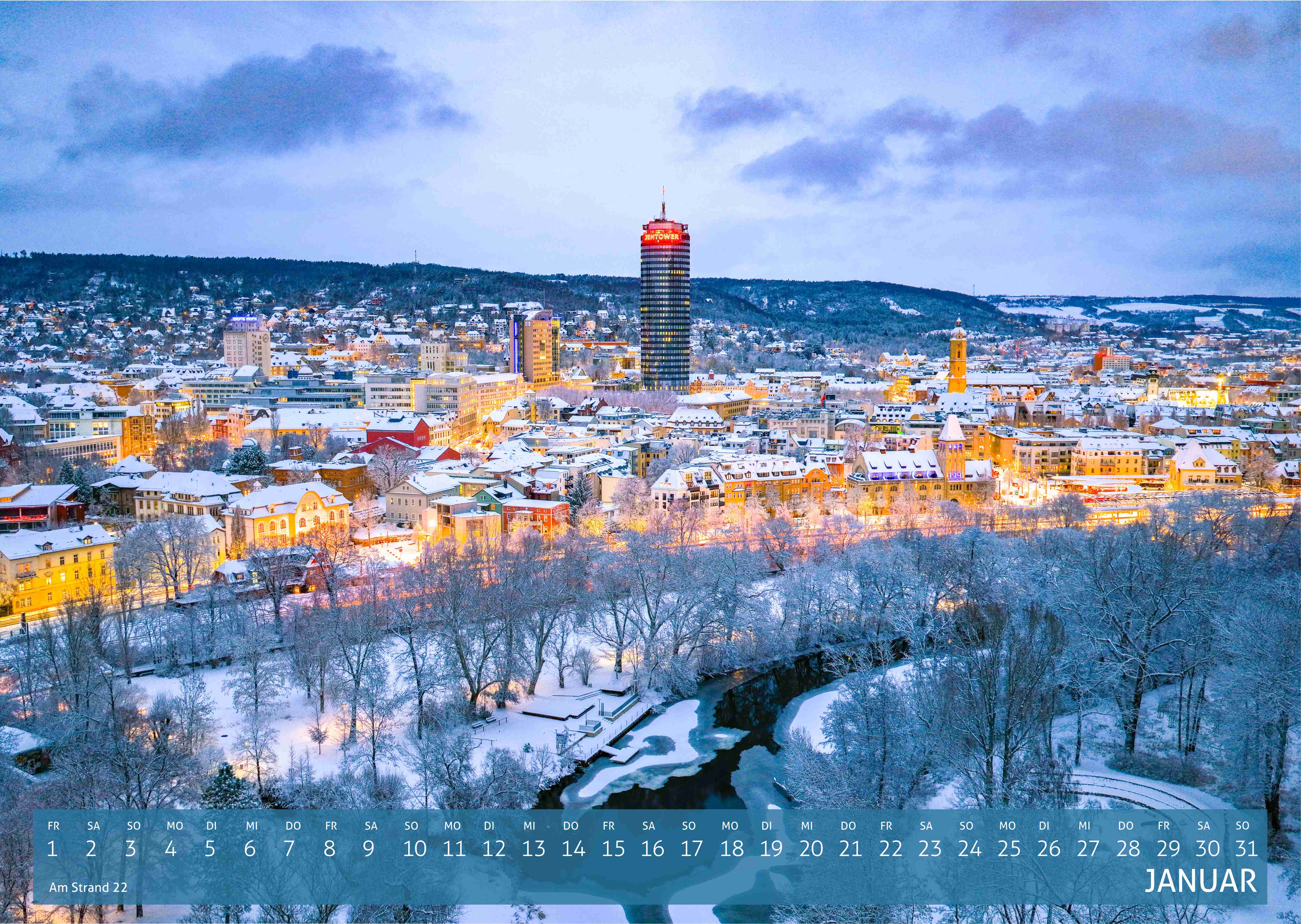 Jena Benefiz Wand-Kalender 2027 | A2