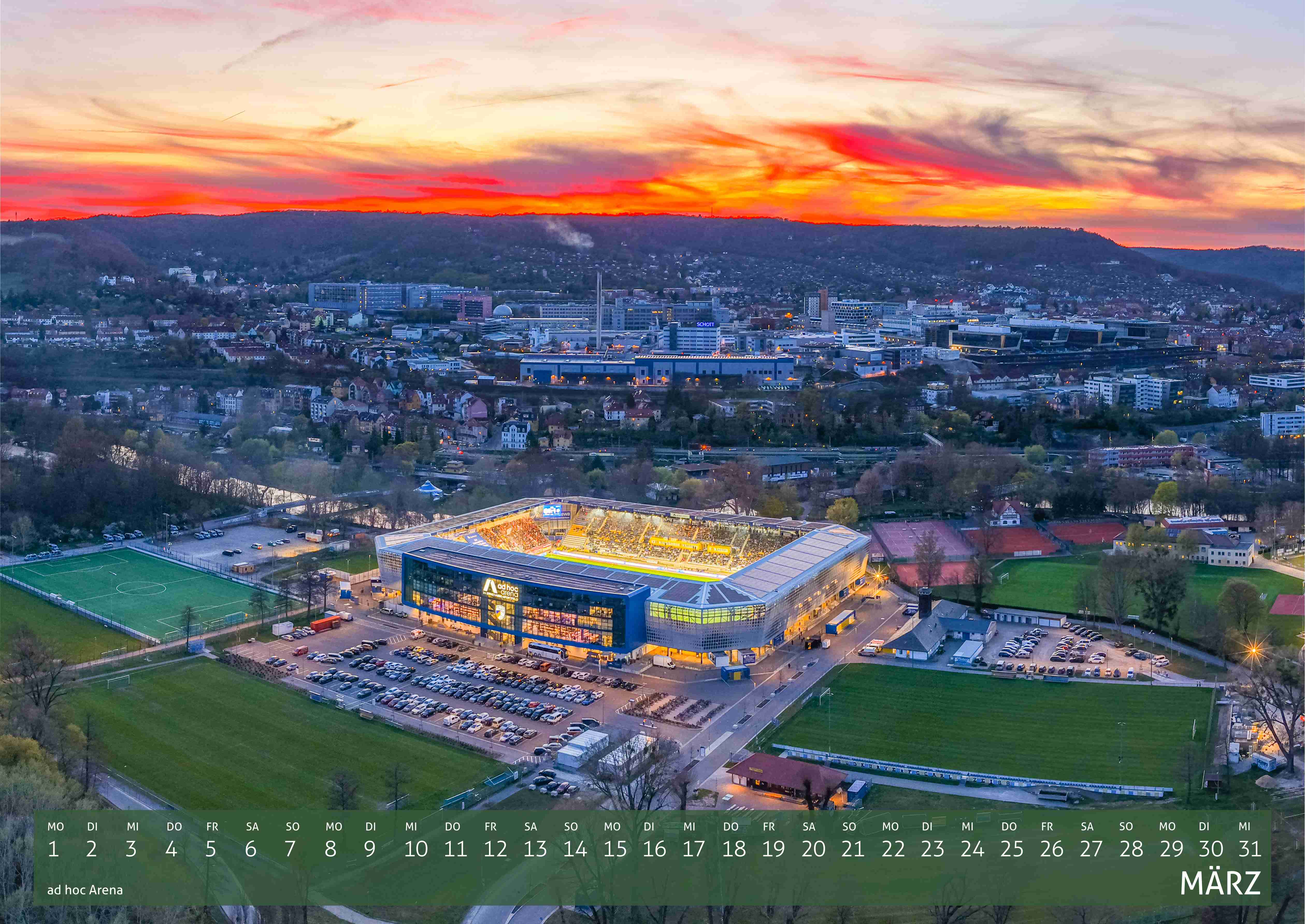 Jena Benefiz Wand-Kalender 2027 | A2