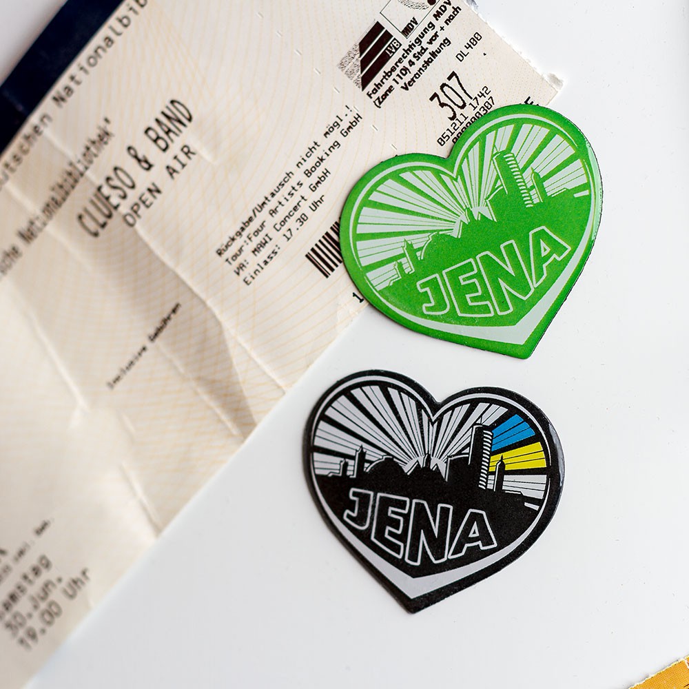 Magnet-Herzen Jena (2 Stk.)
