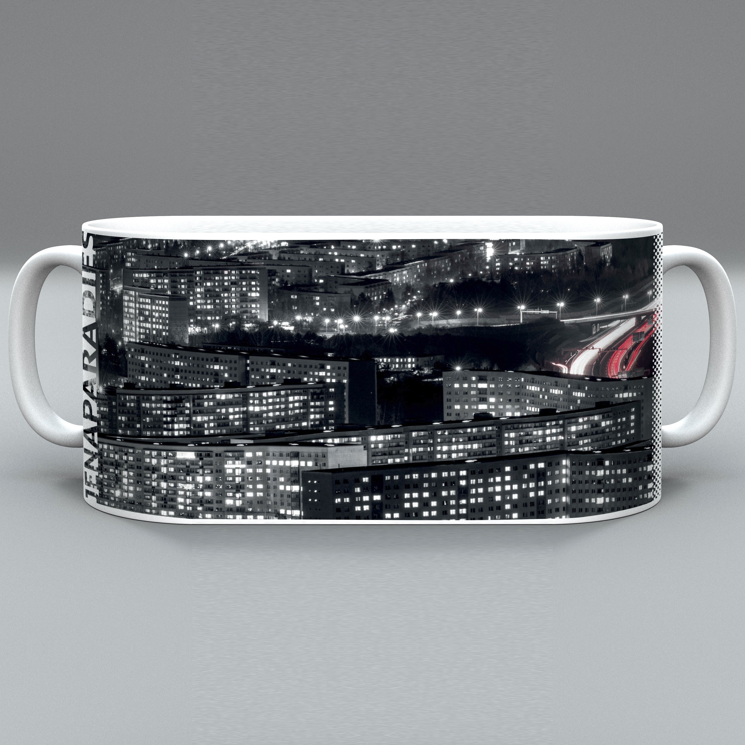 Motivtasse "Lobeda Ost/West"