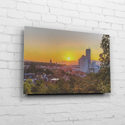Skyline von Jena zum Sonnenaufgang (BNR 72)-Jena
