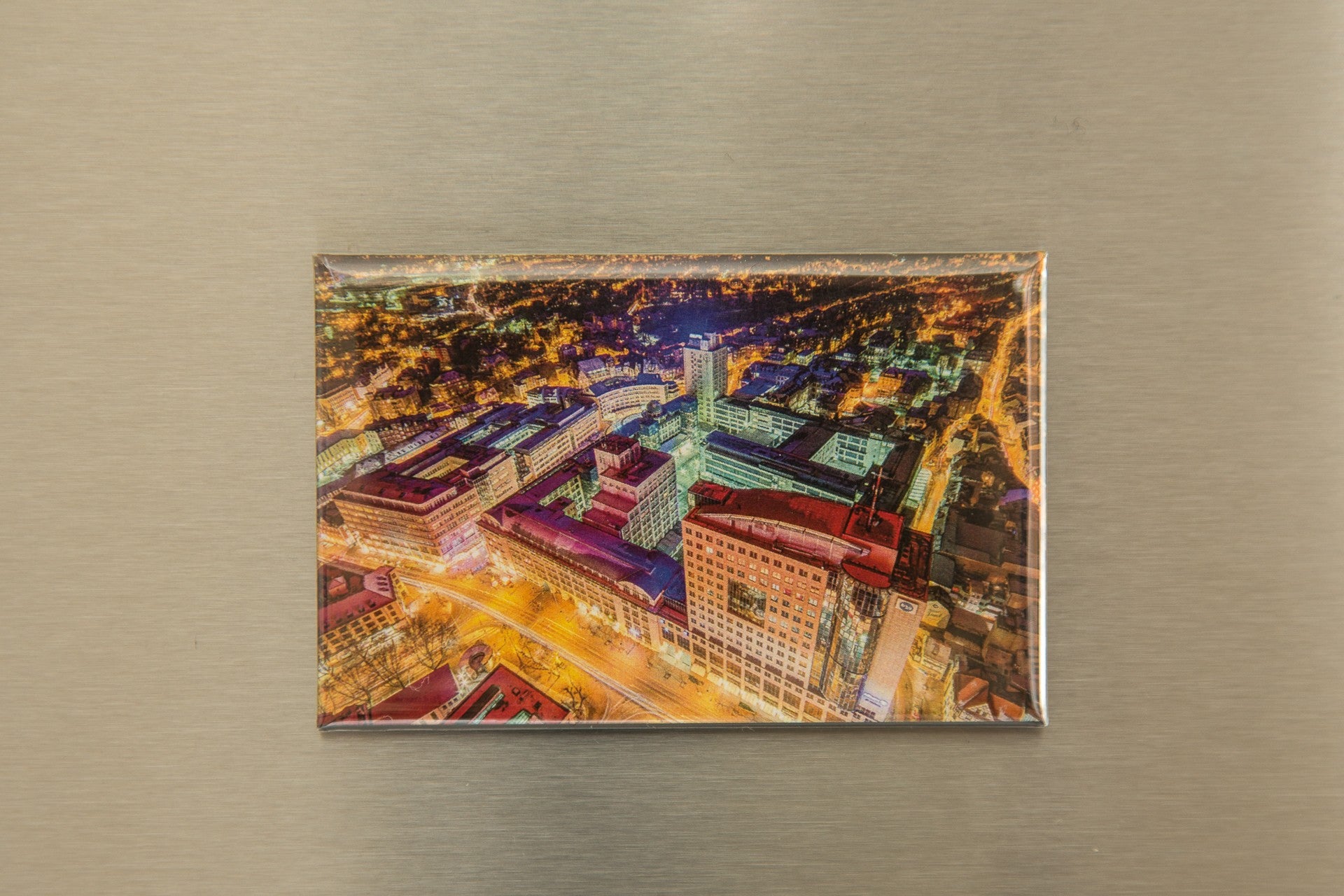 Kühlschrankmagnet Herbststadt Skyline von Jena (082)