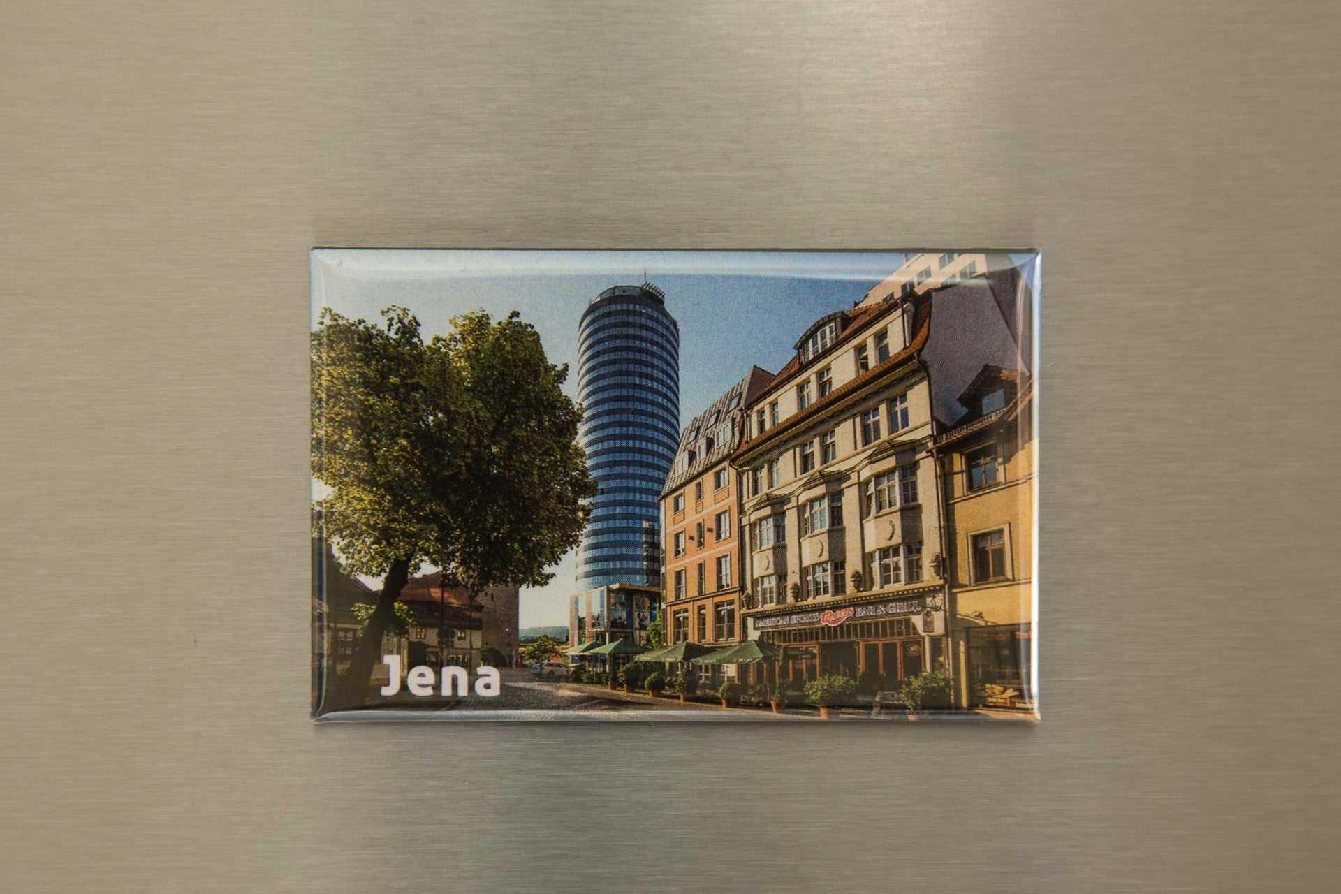 Kühlschrankmagnet Bachstraße/Wagnergasse mit Cheers (181)