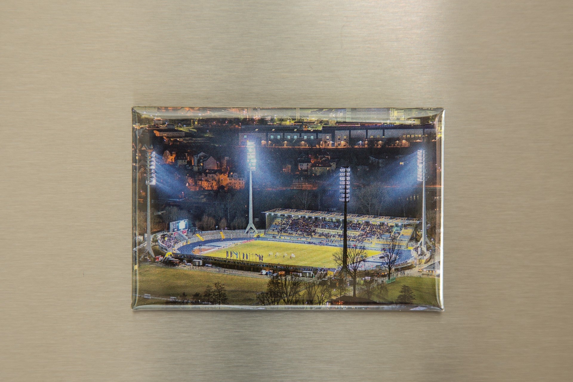 Kühlschrankmagnet Stadion FC Carl Zeiss Jena mit Flutlicht (141)