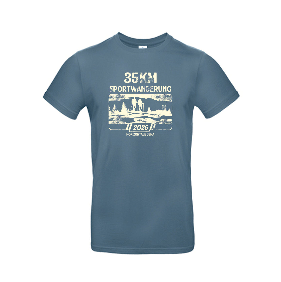 Herren|35KM T-Shirt, Horizontale Jena 2026