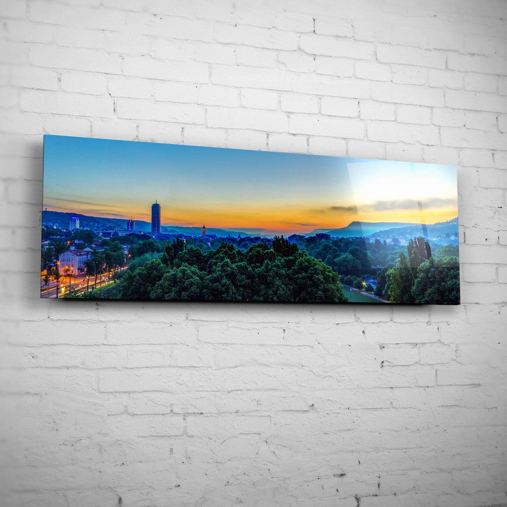 Blick über das Paradies in Jena