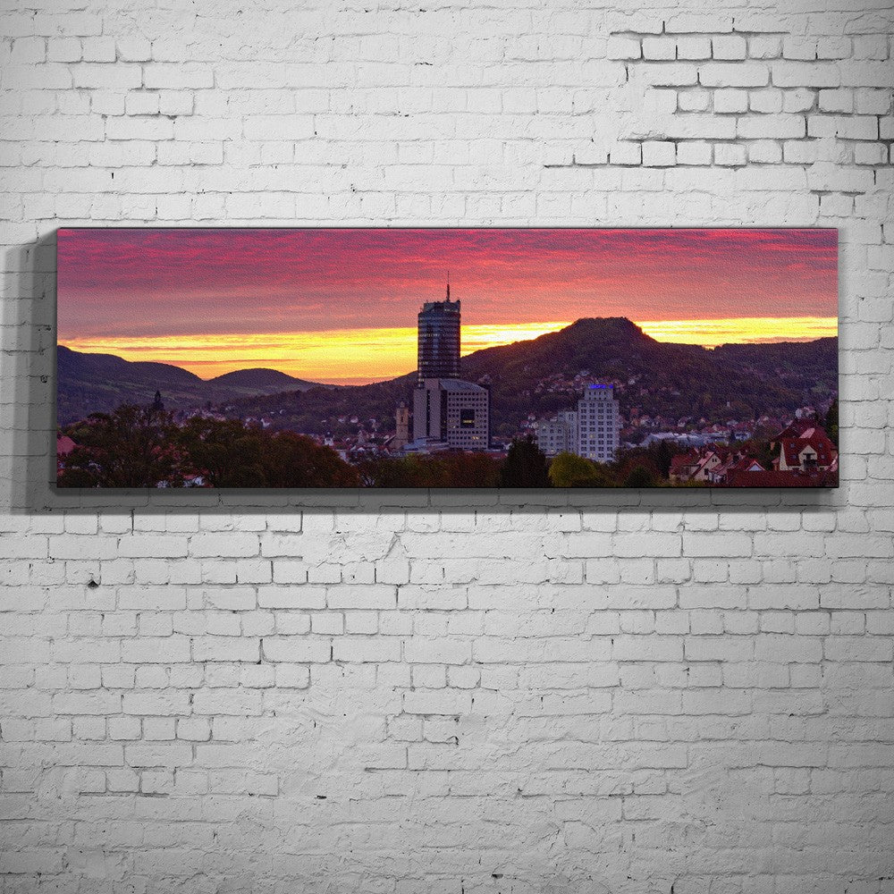 Panorama Schweizer Höhe Sonnenaufgang