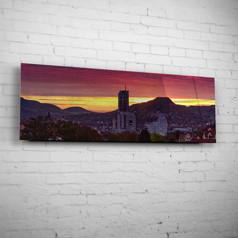 Panorama Schweizer Höhe Sonnenaufgang