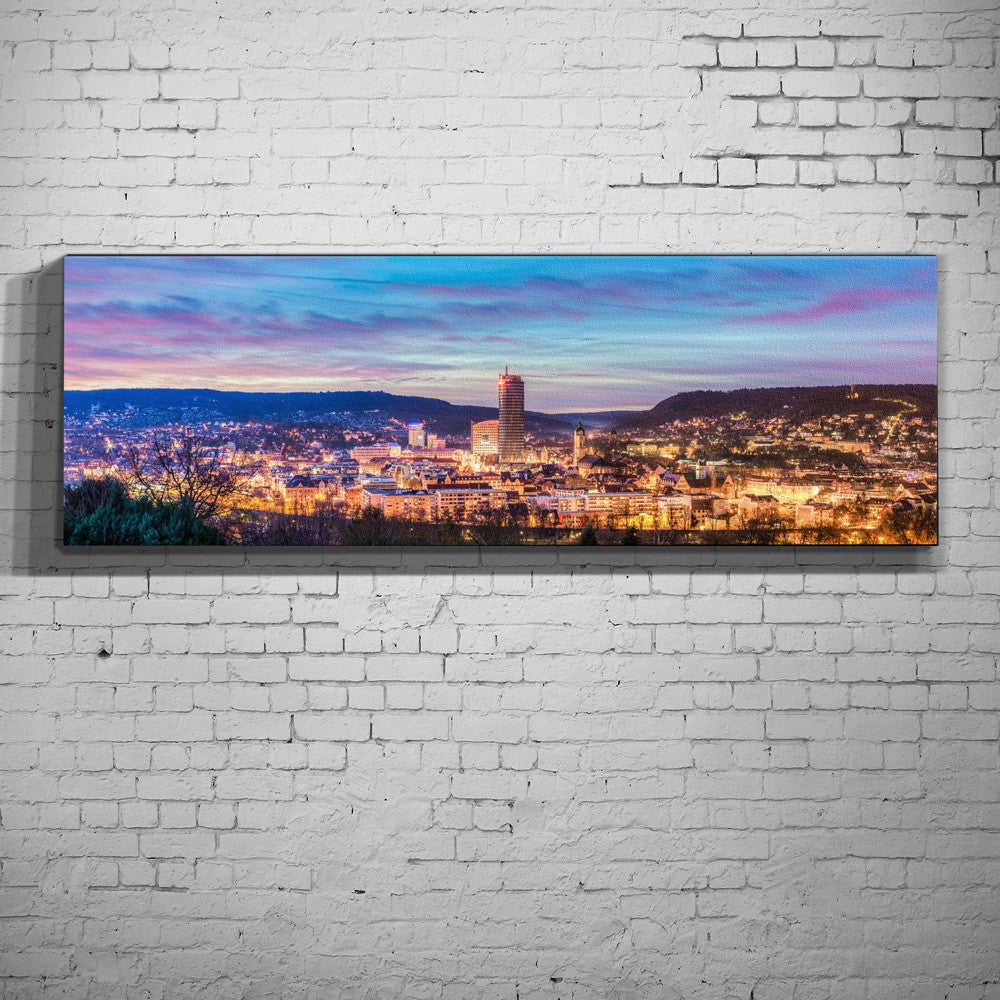 Der Ausblick vom Hausberg auf Jena