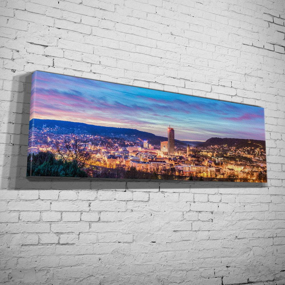 Der Ausblick vom Hausberg auf Jena