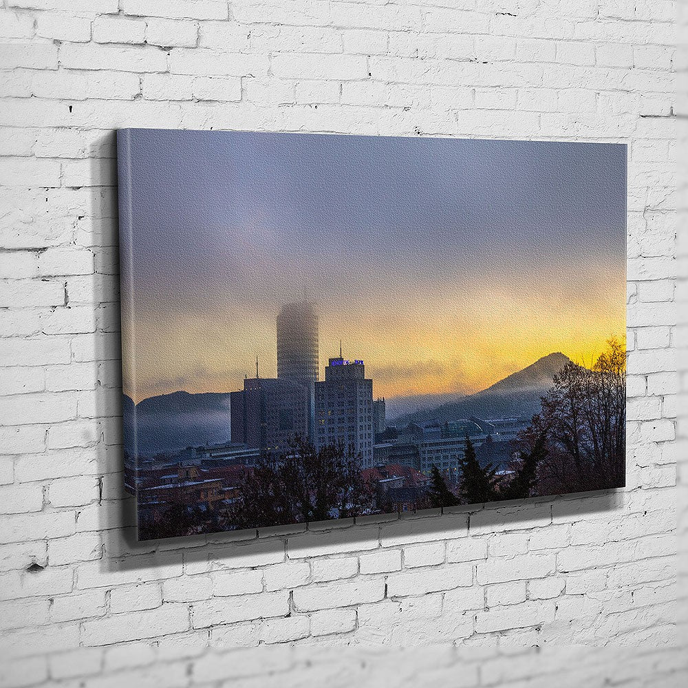 Die Skyline zum Sonnenaufgang (BNR 306)