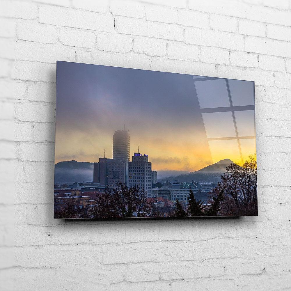 Die Skyline zum Sonnenaufgang (BNR 306)