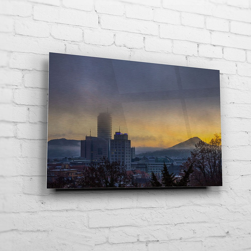 Die Skyline zum Sonnenaufgang (BNR 306)