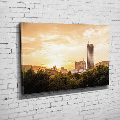 Die Skyline zum Sonnenuntergang (BNR 324)