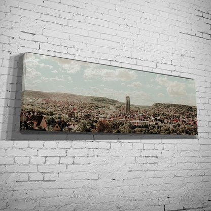 Der Blick auf Jena vom Hausberg im Retrolook (BNR 600)