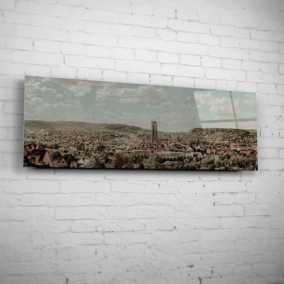 Der Blick auf Jena vom Hausberg im Retrolook (BNR 600)