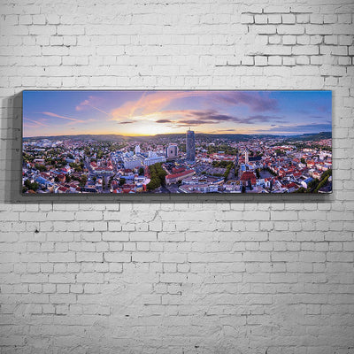 Die Skyline von Jena mit Eichplatz (BNR 609)