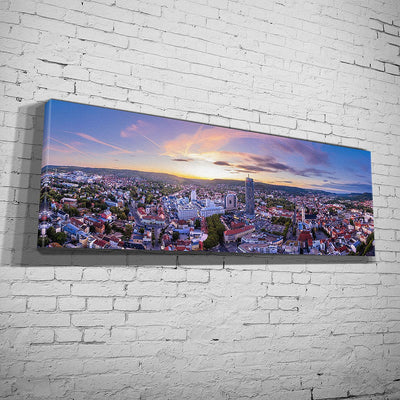 Die Skyline von Jena mit Eichplatz (BNR 609)