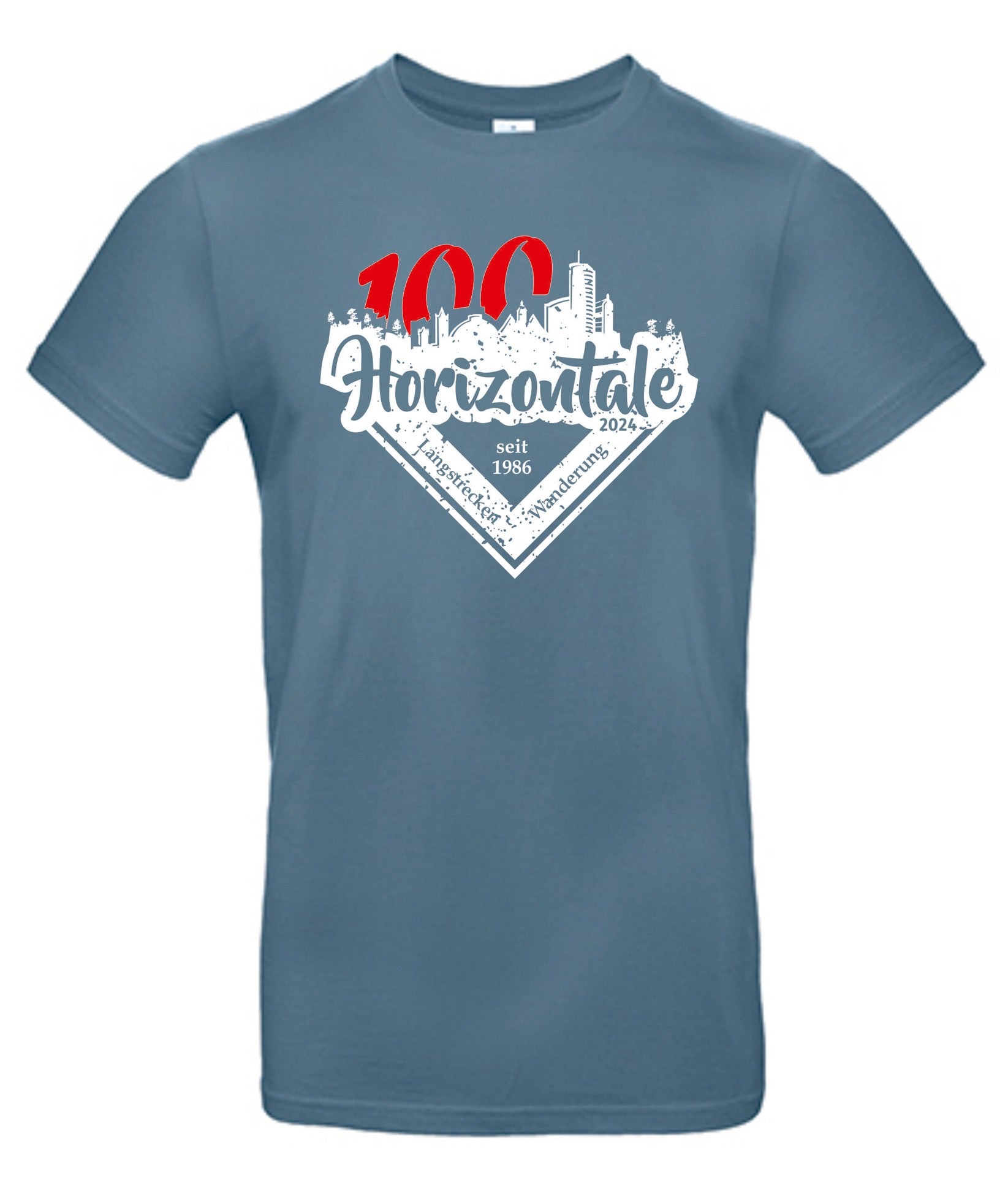 Herren|100KM T-Shirt, Horizontale Jena