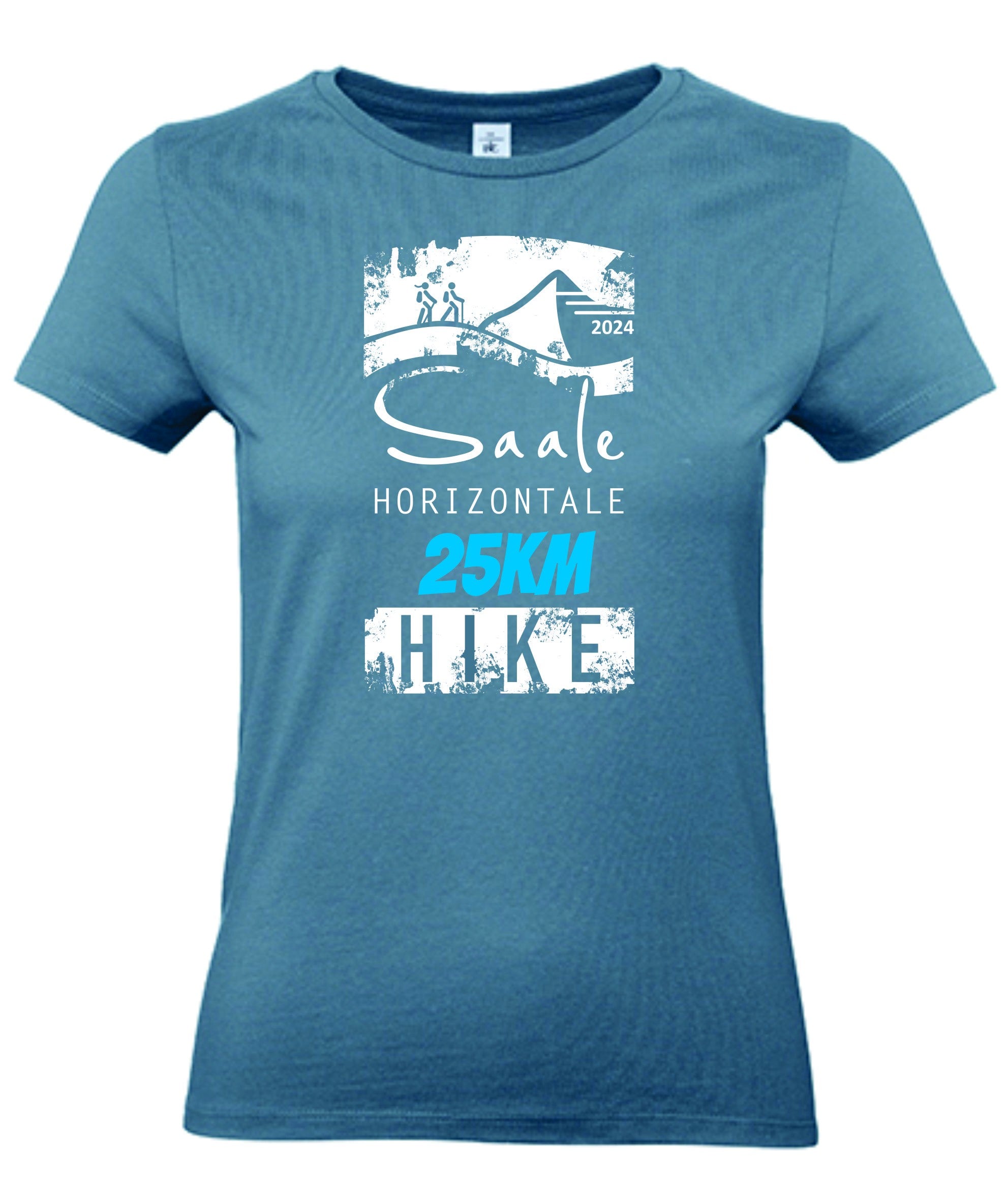 Damen|25KM T-Shirt, SaaleHorizontale Hike 2024