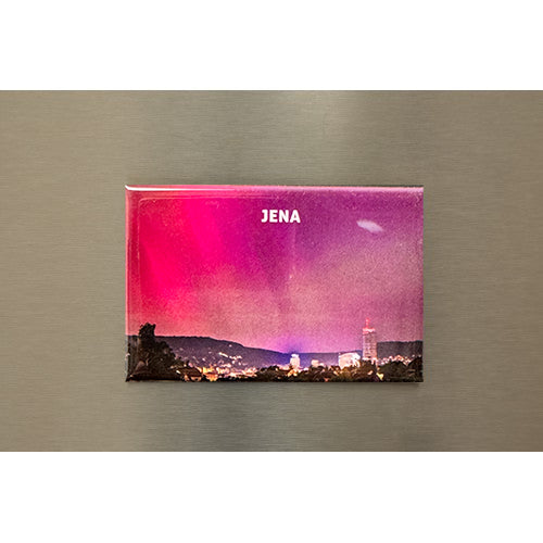 Kühlschrankmagnet Polarlichter über Jena