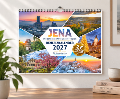 Benefiz Kalender Jena-Saaleland 2027 | A4