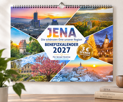 Benefiz Kalender Jena-Saaleland 2027 | A3