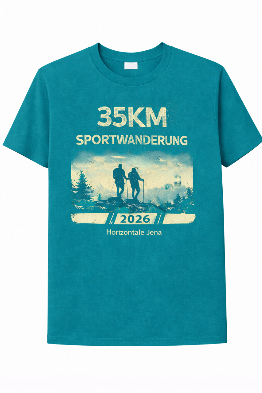 Herren|35KM T-Shirt, Horizontale Jena