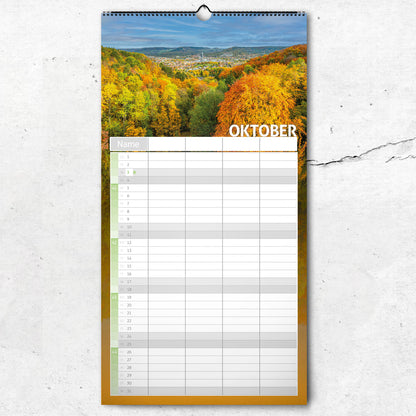 Jena WG- & Familienplaner 2026 | 21x40cm