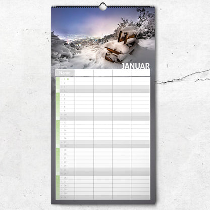 Jena WG- & Familienplaner 2026 | 21x40cm