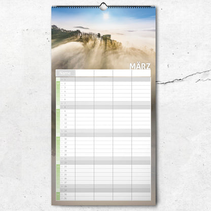 Jena WG- & Familienplaner 2026 | 21x40cm