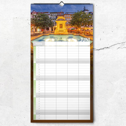 Jena WG- & Familienplaner 2026 | 21x40cm