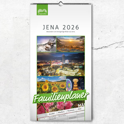 Jena WG- & Familienplaner 2026 | 21x40cm