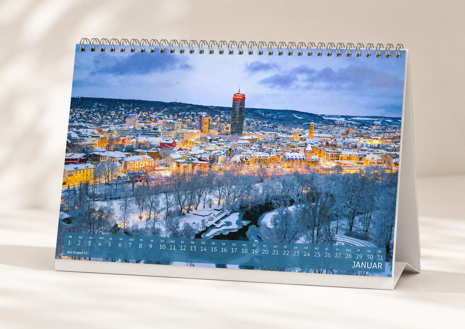Jena Tischkalender 2027 | A5