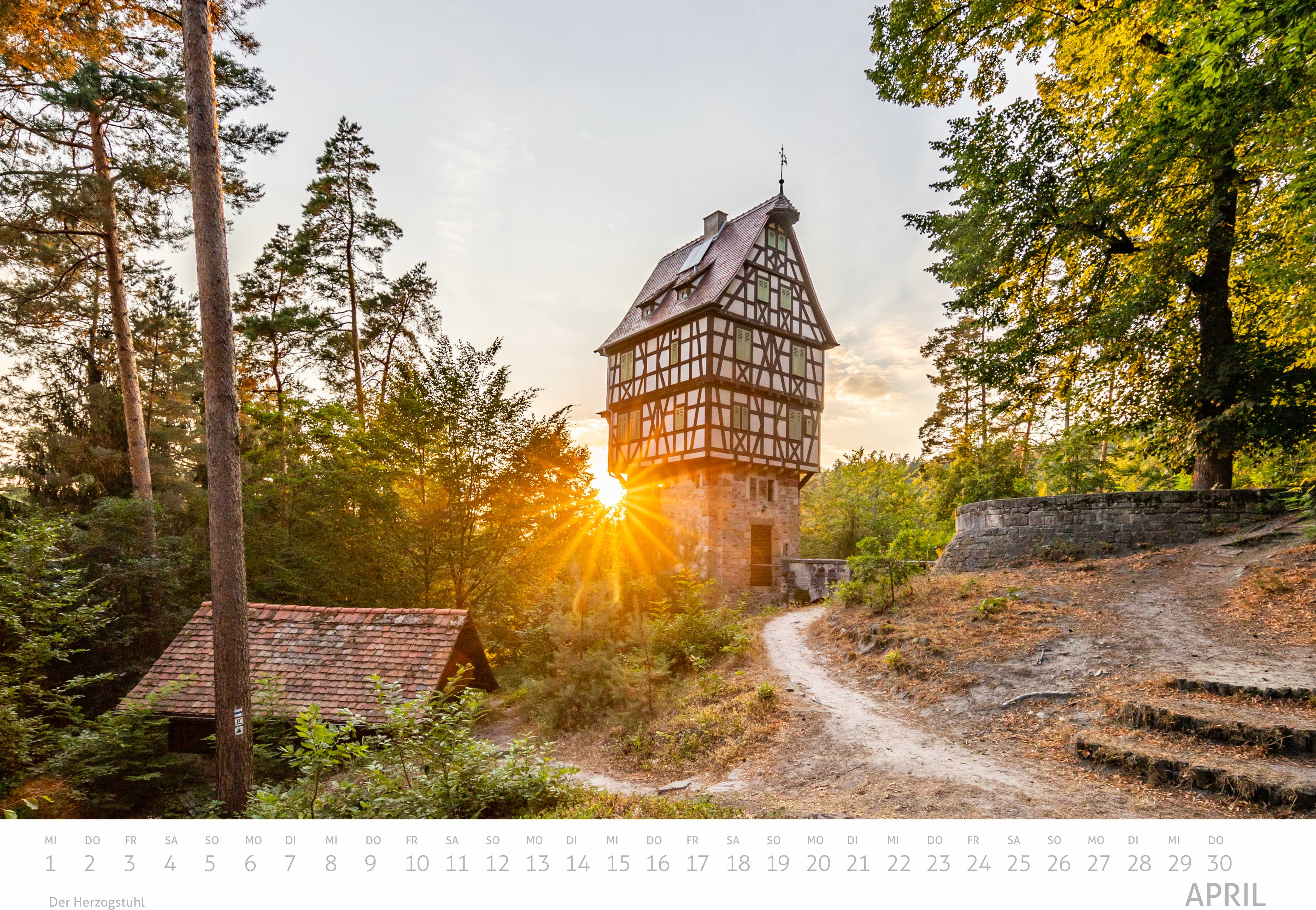 Saaleland Jena Wand-Kalender 2026 | A3