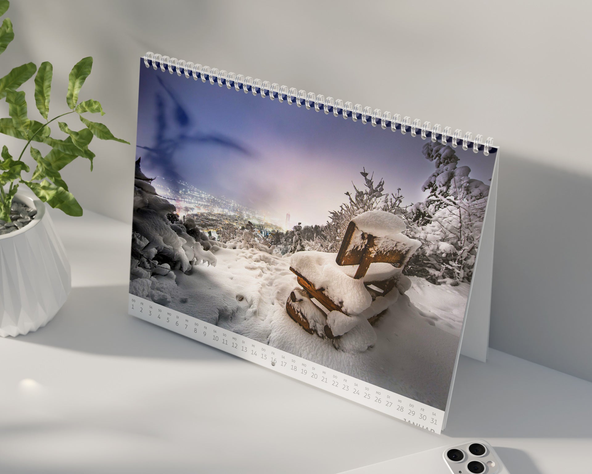 Jena Tischkalender 2026 | A5
