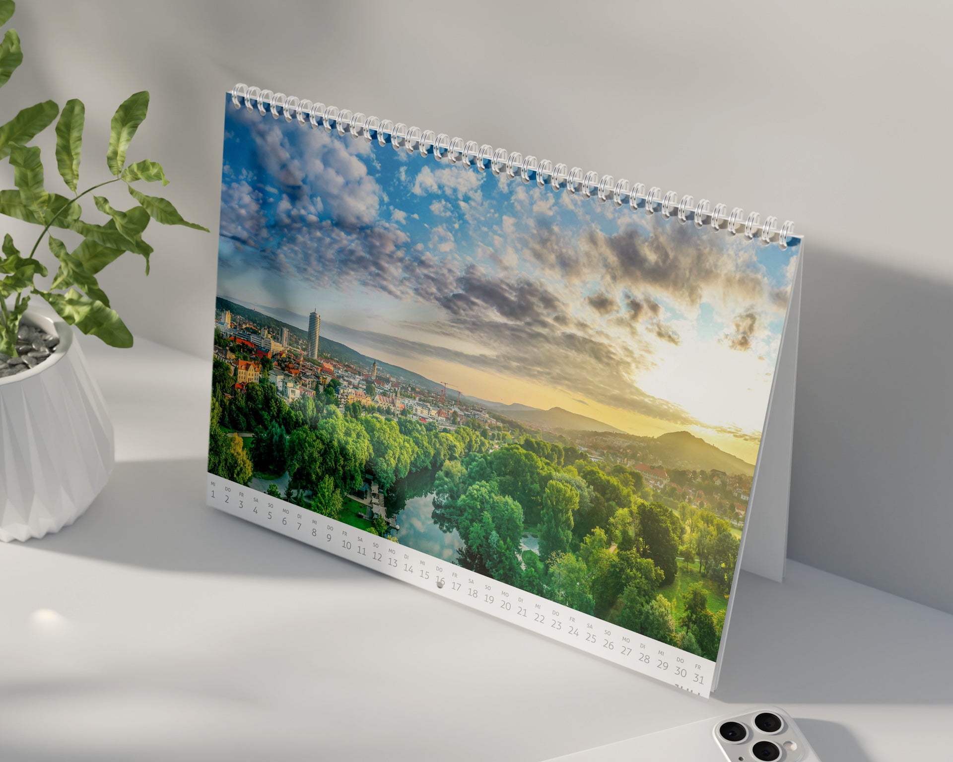 Jena Tischkalender 2026 | A5
